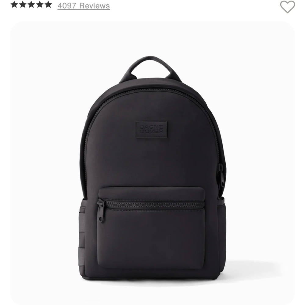 Dagne Dover Black Backpack for Men